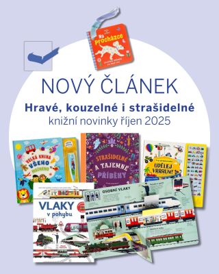 Když se venku dřív stmívá a doma to voní čajem 🍂, přichází ideální čas schoulit se s dětmi pod deku a začíst se do něčeho...