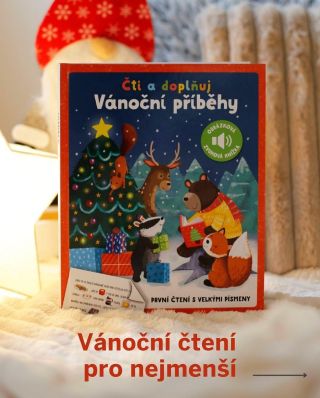 🌟 𝐍𝐎𝐕𝐈𝐍𝐊𝐀 🌟 Vánoční čtení pro nejmenší plné 𝐤𝐨𝐮𝐳𝐞𝐥𝐧𝐞́ 𝐚𝐭𝐦𝐨𝐬𝐟𝐞́𝐫𝐲 🎄 Tahle knížka spojuje příběhy psané velkými písmeny,...