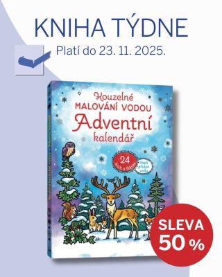 ✨ Kniha týdne s 𝐯𝐲́𝐣𝐢𝐦𝐞𝐜̌𝐧𝐨𝐮 𝐬𝐥𝐞𝐯𝐨𝐮 𝟓𝟎 % ✨ Vyměňte letos čokoládový adventní kalendář za společné chvíle plné radosti,...
